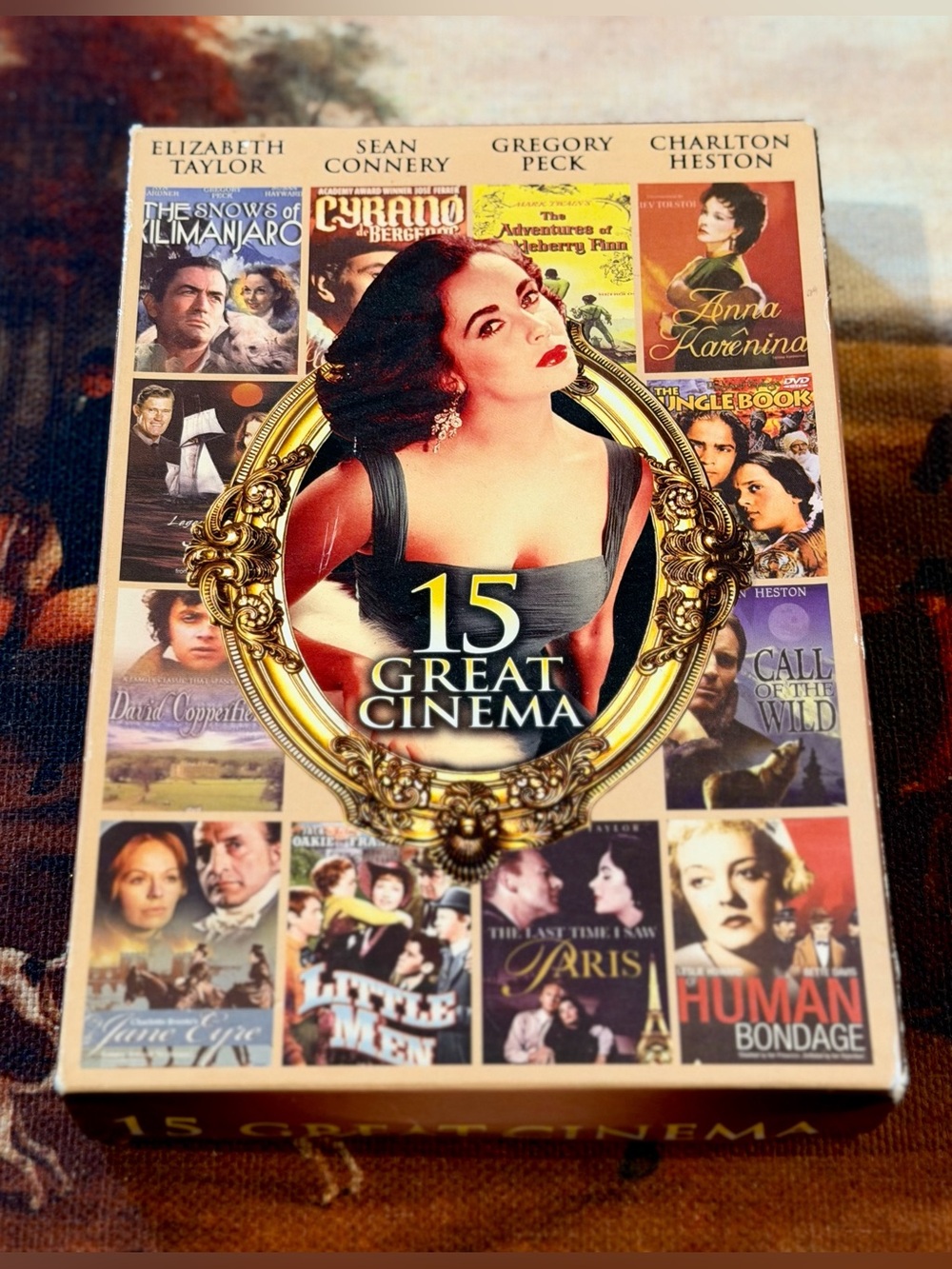 15 Classic Films (DVD, 2012, 2-Disc Set, Gift Box) New Sealed
